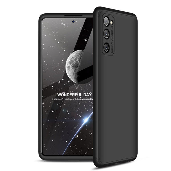 For Samsung Galaxy S20 FE GKK Three Stage Splicing Full Coverage PC Protective Case(Black)