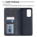 For Xiaomi Mi 10T / 10 Pro 5G Rhombus Texture Horizontal Flip Magnetic Leather Case with Holder & Card Slots(Black)