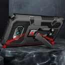 For Huawei Y9a Armor Warrior Shockproof PC + TPU Protective Case(Coffee)