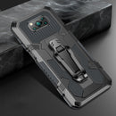 For Xiaomi Poco X3 / Poco X3 FNC / X3 Pro Armor Warrior Shockproof PC + TPU Protective Case(Grey)
