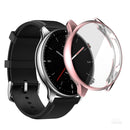 For Amazfit GTR 2 TPU Electroplating Protective Case Cover(Pink)
