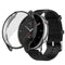 For Amazfit GTR 2 TPU Electroplating Protective Case Cover(Black)