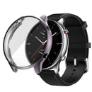 For Amazfit GTR 2 TPU Electroplating Protective Case Cover(Grey)