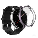 For Amazfit GTR 2 TPU Electroplating Protective Case Cover(Grey)