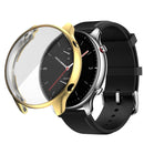 For Amazfit GTR 2 TPU Electroplating Protective Case Cover(Gold)