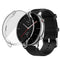 For Amazfit GTR 2 TPU Electroplating Protective Case Cover(Transparent)