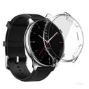For Amazfit GTR 2 TPU Electroplating Protective Case Cover(Transparent)
