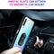 For Huawei Y9s Shockproof Transparent TPU + Acrylic Protective Case with Ring Holder(Red)