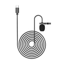 YELANGU MY2-C Type-C Interface Live Broadcast Interview Mobile Phone Single Clip Lavalier Microphone, Length: 1.5m