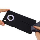 For Huawei Y9a Pure Color Liquid Silicone Shockproof Full Coverage Case(Black)