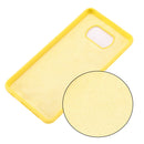 For Xiaomi Poco X3 NFC Pure Color Liquid Silicone Shockproof Full Coverage Case(Yellow)