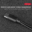 YELANGU MY3 Type-C Interface Live Broadcast Interview Mobile Phone Double Clip Lavalier Microphone, Length: 2.5m