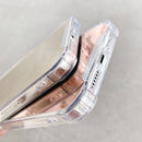 TPU + Acrylic Four Drop Luxury Plating Mirror Phone Case Cover For iPhone 12 / 12 Pro(Gold)