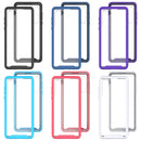 For Motorola Moto Edge Starry Sky Solid Color Series Shockproof PC + TPU Protective Case(Black)