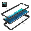 For Motorola Moto Edge Starry Sky Solid Color Series Shockproof PC + TPU Protective Case(White)