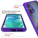 For Motorola Moto Edge Plus Starry Sky Solid Color Series Shockproof PC + TPU Protective Case(Royal Blue)
