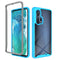 For Motorola Moto Edge Plus Starry Sky Solid Color Series Shockproof PC + TPU Protective Case(Light Blue)