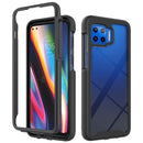 For Motorola Moto G 5G Plus Starry Sky Solid Color Series Shockproof PC + TPU Protective Case(Black)