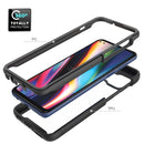 For Motorola Moto G 5G Plus Starry Sky Solid Color Series Shockproof PC + TPU Protective Case(Black)