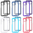 For Motorola Moto G 5G Plus Starry Sky Solid Color Series Shockproof PC + TPU Protective Case(Black)