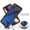 For Motorola Moto G 5G Plus Starry Sky Solid Color Series Shockproof PC + TPU Protective Case(Royal Blue)