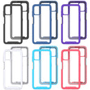 For Motorola Moto G9 Plus Starry Sky Solid Color Series Shockproof PC + TPU Protective Case(Royal Blue)