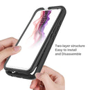 For Motorola Moto One Fusion Plus Starry Sky Solid Color Series Shockproof PC + TPU Protective Case(Red)