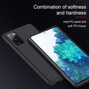 For Samsung Galaxy S20 FE NILLKIN Shockproof TPU + PC Textured Protective Case(Black)