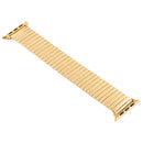 Elastic Aluminum Watch Band For Apple Watch Series 7 41mm / 6 & SE & 5 & 4 40mm / 3 & 2 & 1 38mm(Gold)