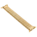 Elastic Aluminum Watch Band For Apple Watch Series 7 41mm / 6 & SE & 5 & 4 40mm / 3 & 2 & 1 38mm(Gold)
