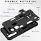 For Motorola One Fusion Soldier Armor Shockproof TPU + PC Magnetic Protective Case with Holder(Red)