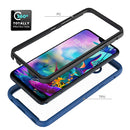 For LG V50S ThinQ 5G / G8X ThinQ Starry Sky Solid Color Series Shockproof PC + TPU Protective Case(Red)