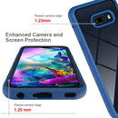 For LG V50S ThinQ 5G / G8X ThinQ Starry Sky Solid Color Series Shockproof PC + TPU Protective Case(Red)
