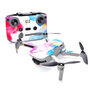 STARTRC 1108673 Machine Body + Remote Control + Battery Decorative Stickers Set for DJI Mavic Mini 2(Ink Cloud)