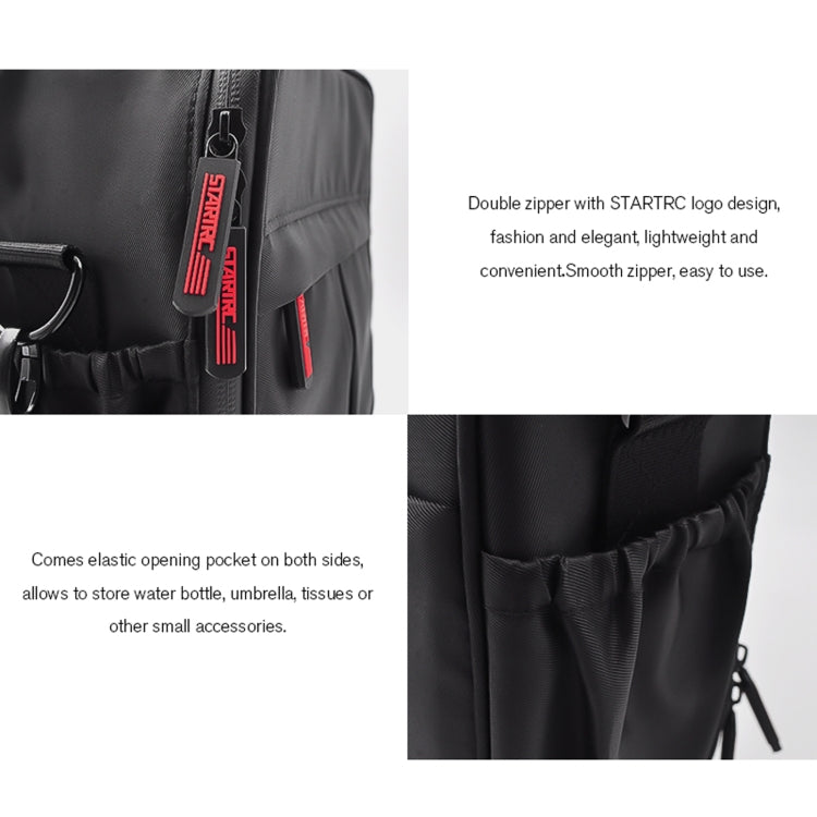 STARTRC 1108728 Portable Waterproof Nylon Shoulder Crossbody Storage Bag for DJI Mavic Mini 2