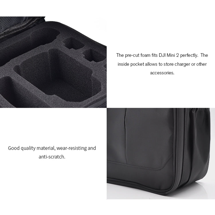 STARTRC 1108728 Portable Waterproof Nylon Shoulder Crossbody Storage Bag for DJI Mavic Mini 2