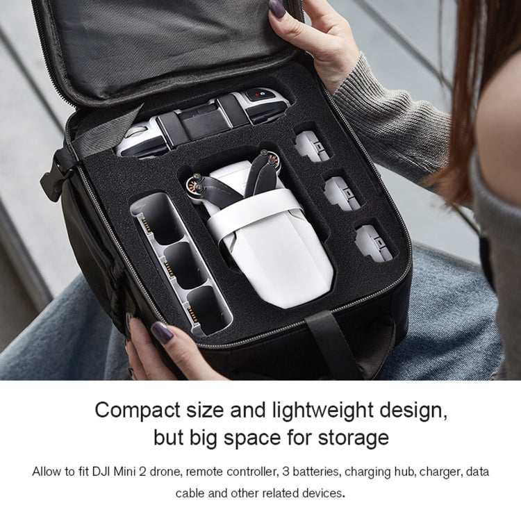 STARTRC 1108728 Portable Waterproof Nylon Shoulder Crossbody Storage Bag for DJI Mavic Mini 2