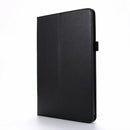 For Samsung Galaxy Tab A7 10.4 (2020) T500 Litchi Texture Horizontal Flip Solid Color Leather Case with Holder(Black)