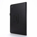 For Samsung Galaxy Tab A7 10.4 (2020) T500 Litchi Texture Horizontal Flip Solid Color Leather Case with Holder(Black)