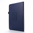 For Samsung Galaxy Tab A7 10.4 (2020) T500 Litchi Texture Horizontal Flip Solid Color Leather Case with Holder(Dark Blue)