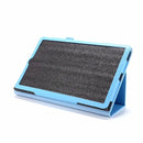 For Samsung Galaxy Tab A7 10.4 (2020) T500 Litchi Texture Horizontal Flip Solid Color Leather Case with Holder(Black)