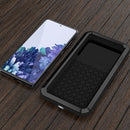 For Samsung Galaxy S20 FE LOVE MEI Metal Shockproof Waterproof Dustproof Protective Case with Glass(Army Green)