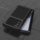 For Samsung Galaxy S20 FE LOVE MEI Metal Shockproof Waterproof Dustproof Protective Case with Glass(Army Green)