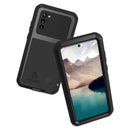 For Samsung Galaxy Note 20 LOVE MEI Metal Shockproof Waterproof Dustproof Protective Case without Glass(Black)