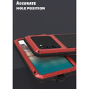 For Samsung Galaxy Note 20 LOVE MEI Metal Shockproof Waterproof Dustproof Protective Case without Glass(Black)