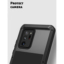 For Samsung Galaxy Note 20 Ultra LOVE MEI Metal Shockproof Waterproof Dustproof Protective Case without Glass(Silver)