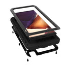 For Samsung Galaxy Note 20 Ultra LOVE MEI Metal Shockproof Waterproof Dustproof Protective Case without Glass(Silver)