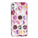 Full Plating Splicing Gilding Protective Case For iPod Touch 6 / 5(Round Color Matching)