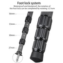 BEXIN ST424C Rugged Camcorder Photographic Carbon Fiber Big Tripod, Max Tube: 40mm