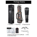 BEXIN ST424C Rugged Camcorder Photographic Carbon Fiber Big Tripod, Max Tube: 40mm